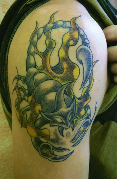 SCORPION,parue dans Tatouage Magazine n�55